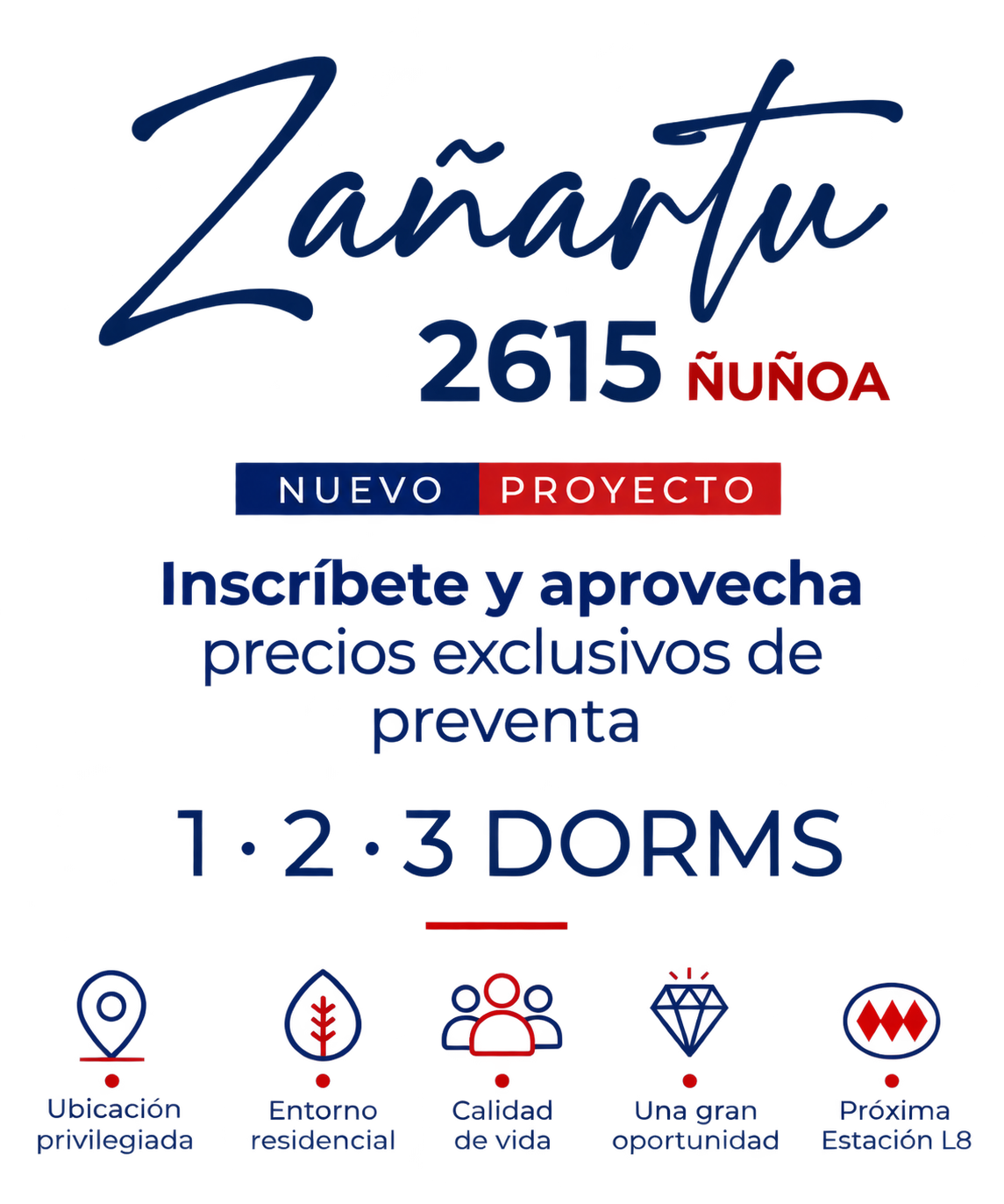 Zañartu 2615 Ñuñoa - Nuevo Proyecto