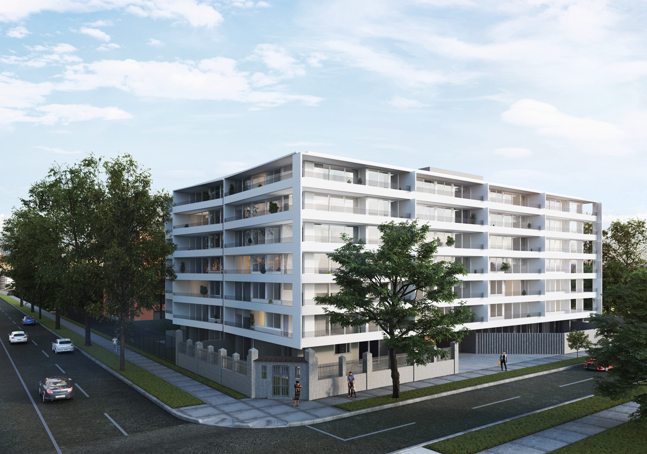 foto fachada edificio proyecto